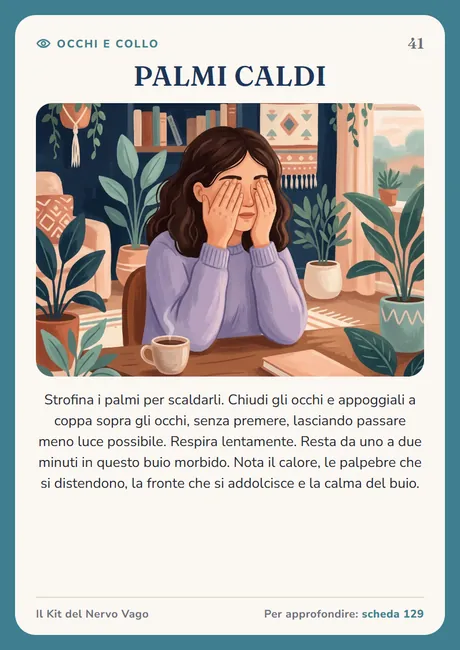 Carta occhi e collo